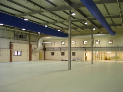 resin flooring Glasgow warehouse