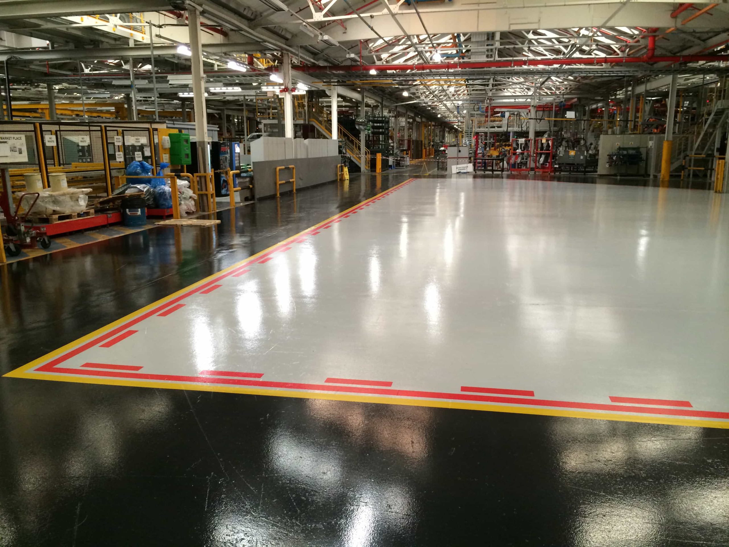 epoxy floor coating - impact flooring