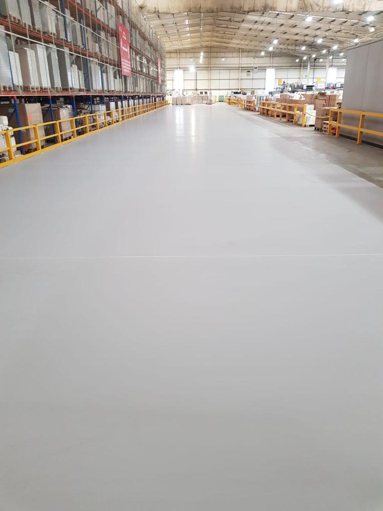 Epoxy & Polyurethane Industrial Screed Flooring