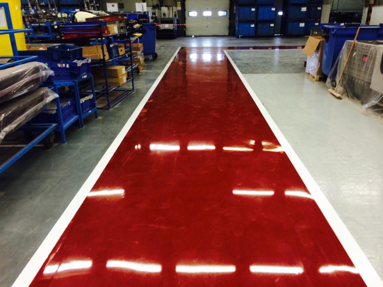 Heavy Duty Flowable Systems Install & Repair - Impact Flooring
