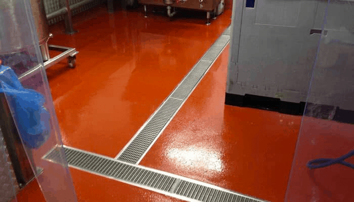 Resin Flooring Glasgow food production company