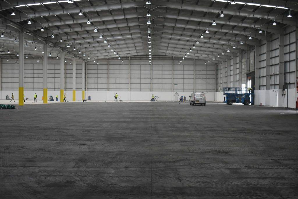 warehouse floor