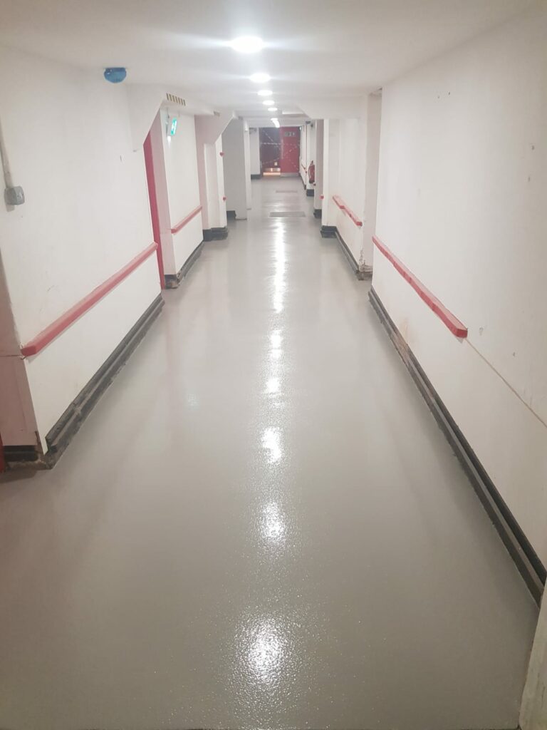 Epoxy Flooring is Non-Slip