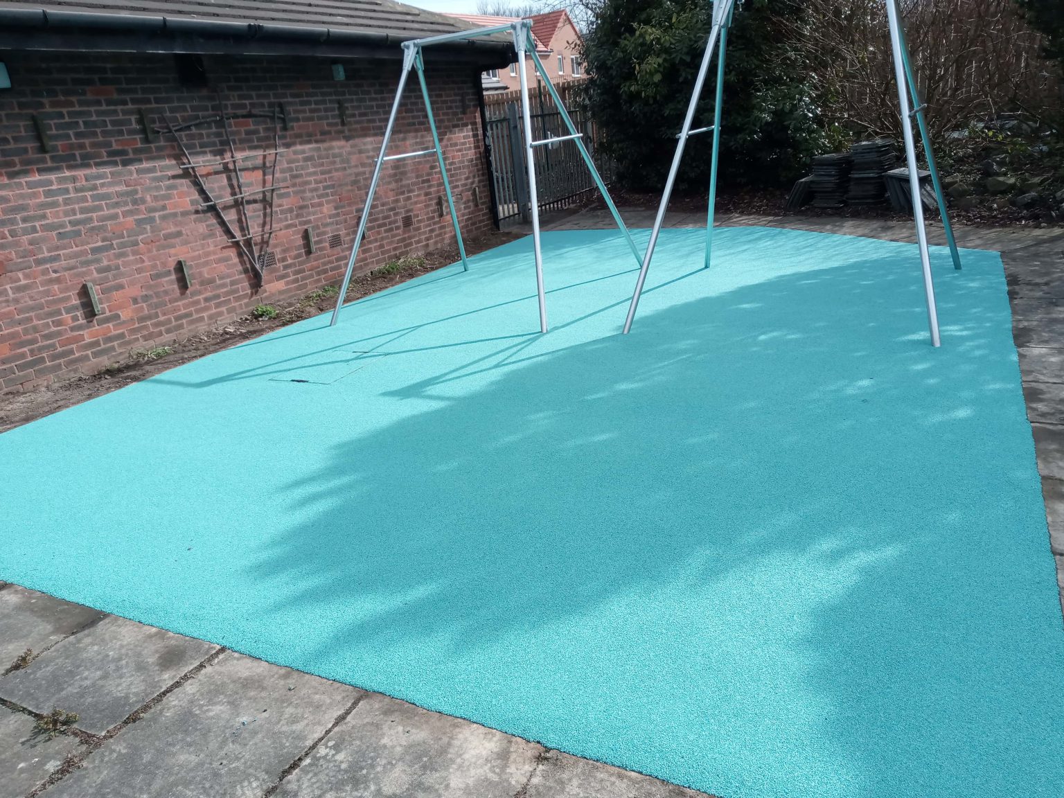 Can Epoxy Resin be Installed Outside? Impact Flooring
