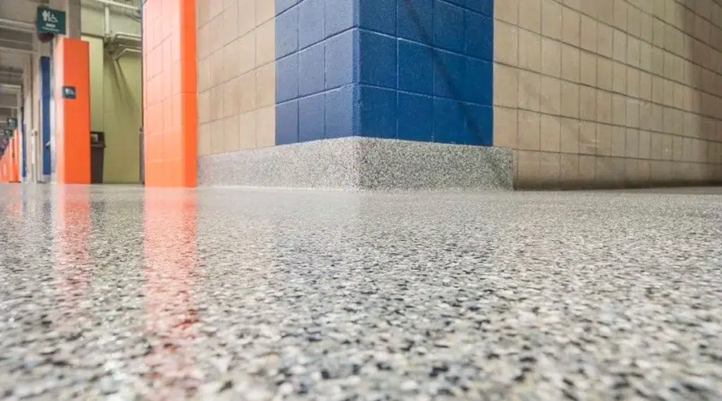 Resin flooring