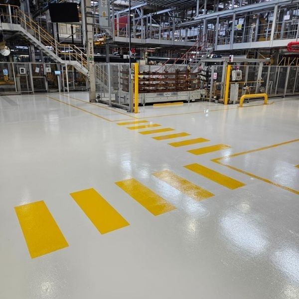 industrial floor done by UK specilaists