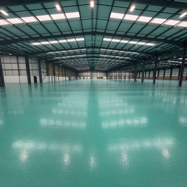 industrial flooring installers project completed